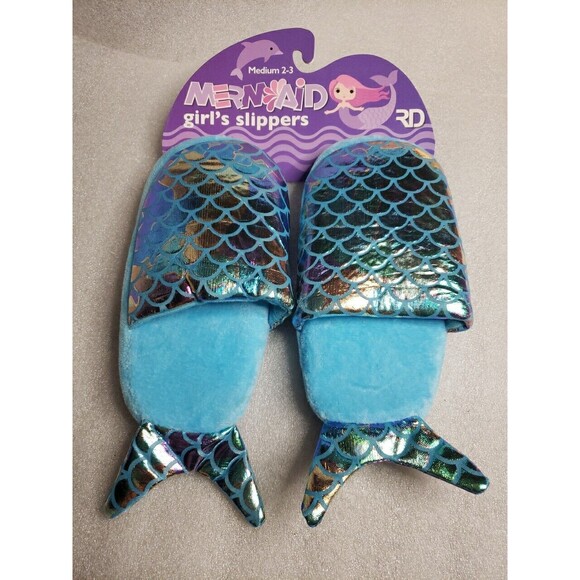 Royal Deluxe unicorn Kid's Slippers size medium 2-3 - Picture 1 of 6